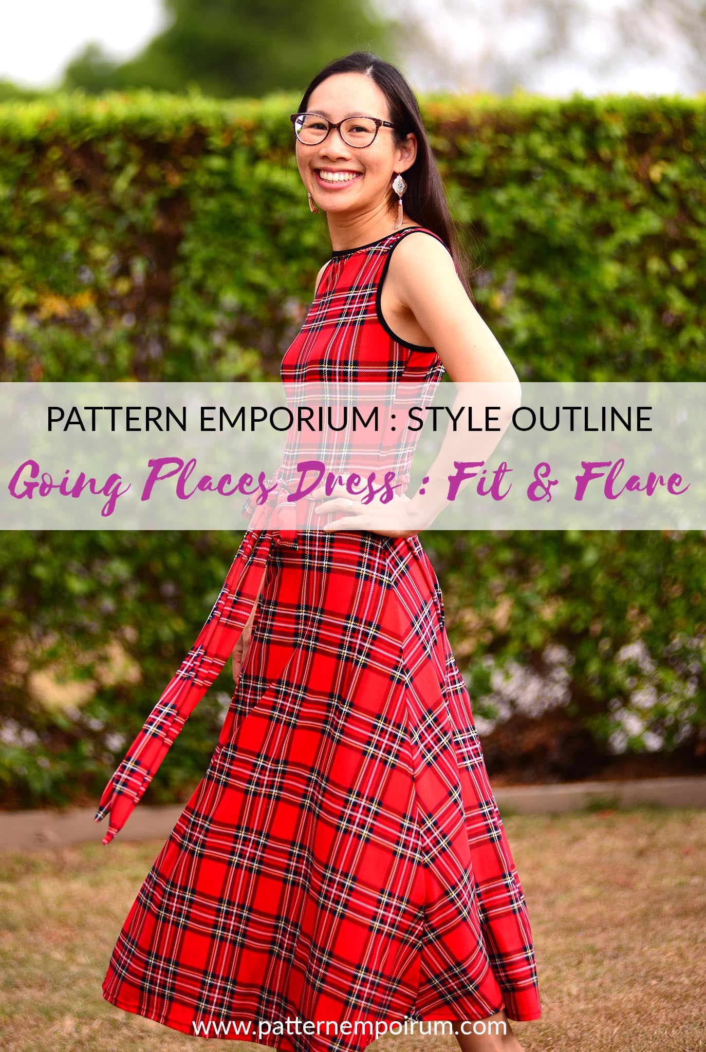 STYLE CHAT : Fit & Flare Going Places Dress  Pattern Emporium