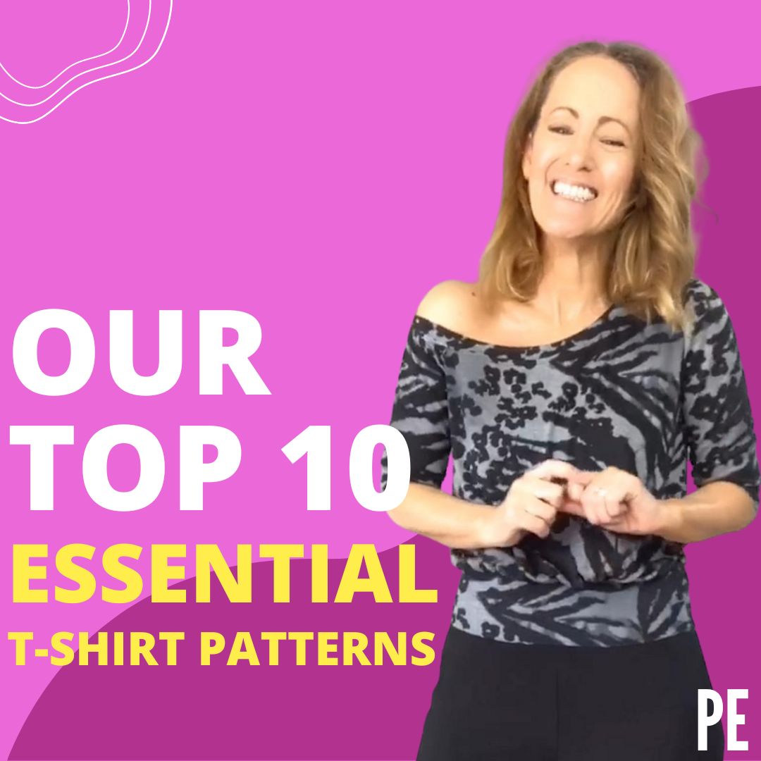 Essential T-shirt & Tank Sewing Patterns for Women