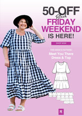 Meet You There | Tiered Dress & Top PDF Sewing Pattern