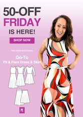 Go-To | Fit & Flare Dress & Skirt PDF Sewing Pattern