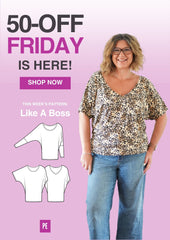 Like A Boss | Tapered Dolman Top PDF Sewing Pattern