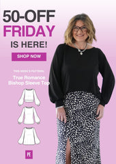 True Romance | Bishop Sleeve Top PDF Pattern