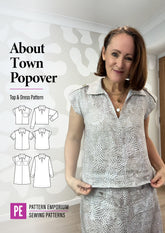 About Town | Popover Shirt & Dress PDF Sewing Pattern