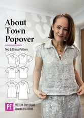 About Town | Popover Shirt & Dress PDF Sewing Pattern