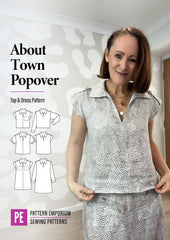 About Town | Popover Shirt & Dress PDF Sewing Pattern