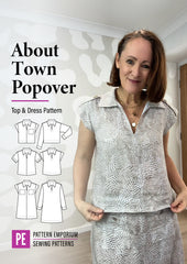 About Town | Popover Shirt & Dress PDF Sewing Pattern