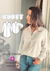 All In | Shirt & Shirt Dress PDF Sewing Pattern
