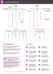 BFF Bermuda Shorts & Pants | PDF Sewing Pattern