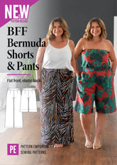 BFF Bermuda Shorts & Pants | PDF Sewing Pattern