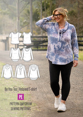 Be You Tee | Relaxed T-shirt PDF Sewing Pattern