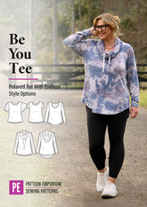 Be You Tee | Relaxed T-shirt PDF Sewing Pattern