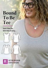 Bound To Be | Wide Binding T-Shirt PDF Sewing Pattern