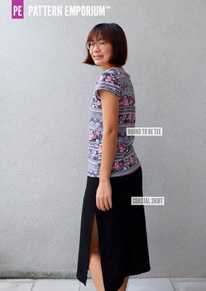 Bound To Be Tee Sewing Pattern