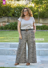 Bound To Be | Wide Binding T-Shirt PDF Sewing Pattern