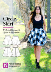 Circle Skirt | PDF Sewing Pattern
