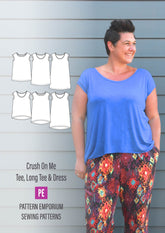 Crush on Me | Oversized T-shirt & Dress Sewing Pattern