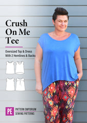 Crush on Me | Oversized T-shirt & Dress PDF Sewing Pattern