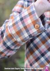 Downtown Jacket | Regular & Roomy PDF Sewing Pattern