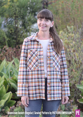 Downtown Jacket | Regular & Roomy PDF Sewing Pattern