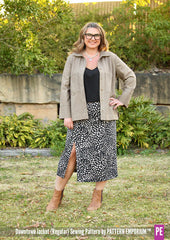 Downtown Jacket | Regular Fit PDF Sewing Pattern