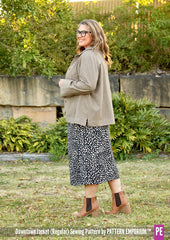 Downtown Jacket | Regular Fit PDF Sewing Pattern