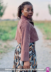 Downtown Jacket | Roomy Fit PDF Sewing Pattern