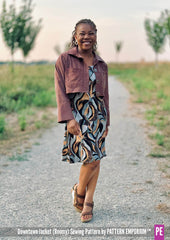 Downtown Jacket | Roomy Fit PDF Sewing Pattern