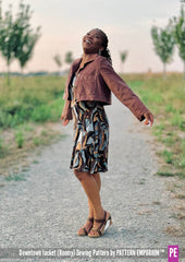 Downtown Jacket | Roomy Fit PDF Sewing Pattern