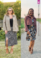 Downtown Jacket | Regular & Roomy PDF Sewing Pattern