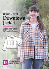 Downtown Jacket | Regular Fit PDF Sewing Pattern
