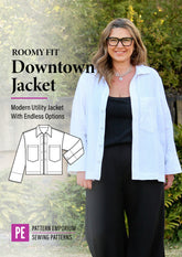 Downtown Jacket | Roomy Fit PDF Sewing Pattern