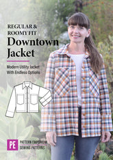 Downtown Jacket | Regular & Roomy PDF Sewing Pattern