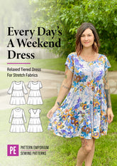 Every Day's A Weekend | Tiered Dress PDF Sewing Pattern