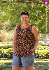 Every Me Tank | Sleeveless Top & Dress PDF Sewing Pattern