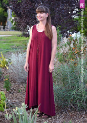 Exhale | Flared Top, High-low & Dress PDF Sewing Pattern