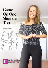 Game On | One-Shoulder Top PDF Sewing Pattern
