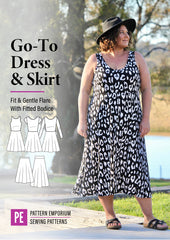 Go-To | Fit & Flare Dress & Skirt PDF Sewing Pattern