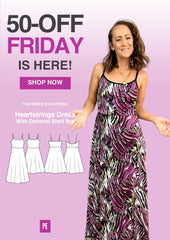 Heartstrings | Strappy Dress with Shelf Bra PDF Sewing Pattern