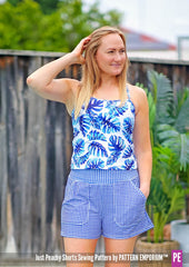 Just Peachy | Stretch Shorts PDF Sewing Pattern
