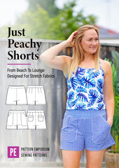 Just Peachy | Stretch Shorts PDF Sewing Pattern