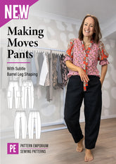 Making Moves Pants | With Subtle Barrel Leg Shaping PDF Sewing Pattern