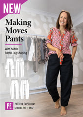 Making Moves Pants | With Subtle Barrel Leg Shaping PDF Sewing Pattern