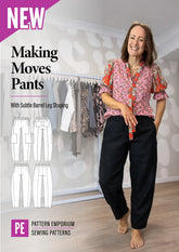 Making Moves Pants | With Subtle Barrel Leg Shaping PDF Sewing Pattern