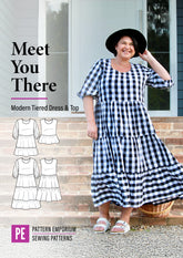 Meet You There | Tiered Dress & Top PDF Sewing Pattern