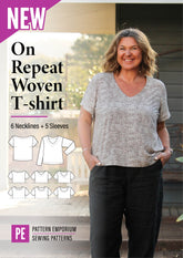 On Repeat | Woven T-shirt PDF Sewing Pattern