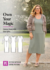 Own Your Magic | Slit Dress PDF Sewing Pattern