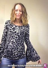 Allure Bell Sleeve Top | PDF Sewing Pattern
