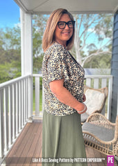 Like A Boss | Tapered Dolman Top PDF Sewing Pattern