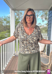 Like A Boss | Tapered Dolman Top PDF Sewing Pattern