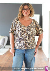 Like A Boss | Tapered Dolman Top PDF Sewing Pattern